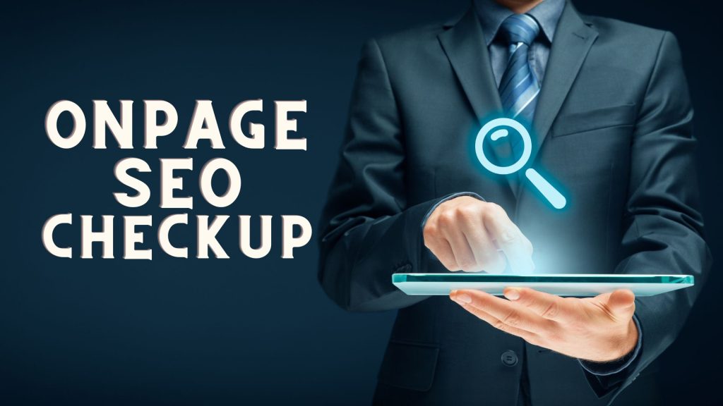 on page seo checkup